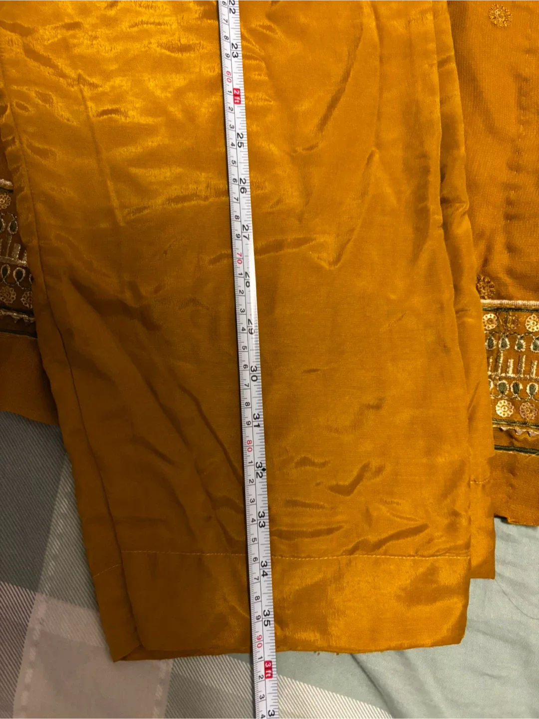 Mustard Yellow punjabi Suit image indicator(8)