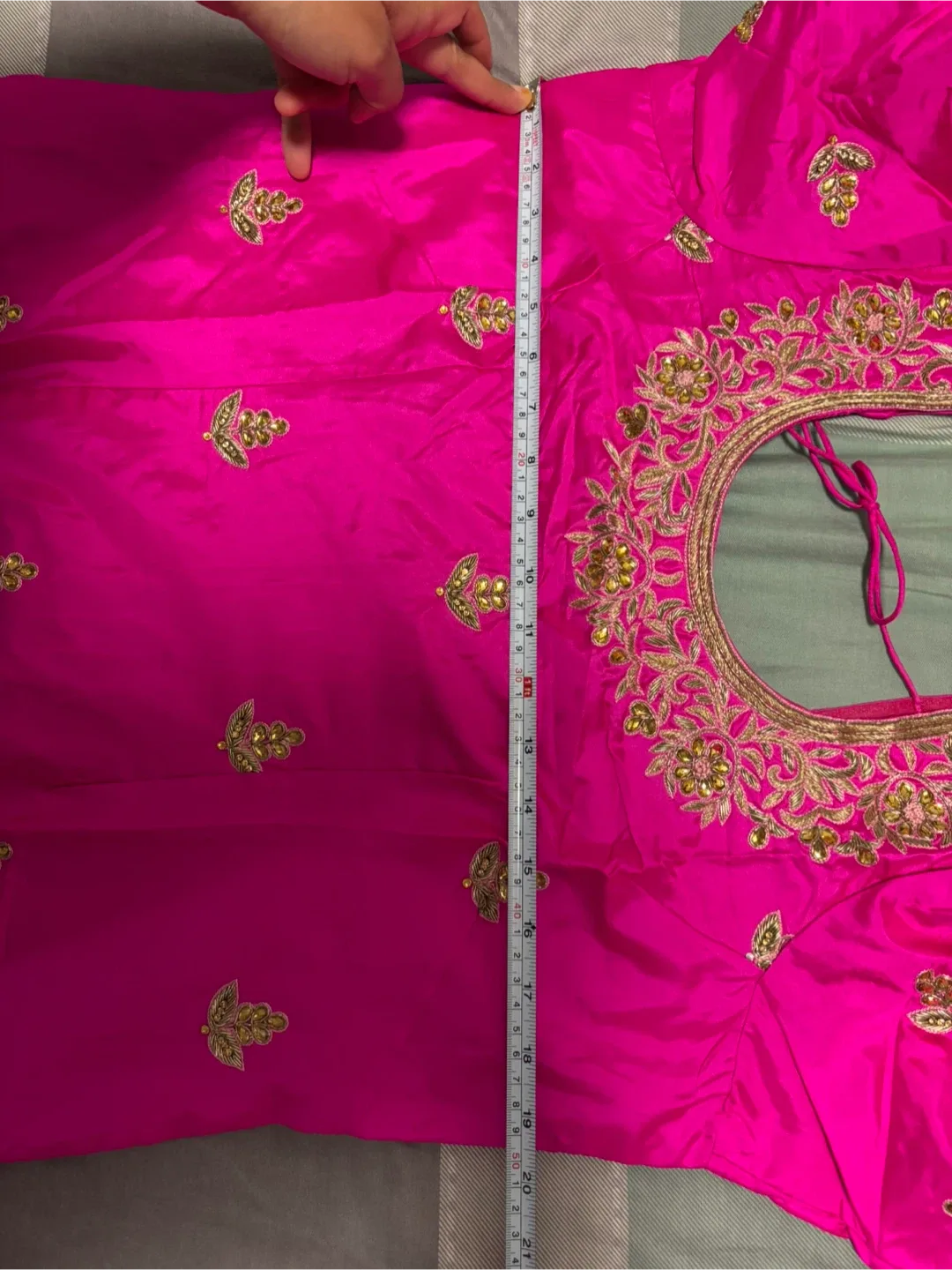 Pink Embroidered Salwar Kameez Suit image indicator(4)