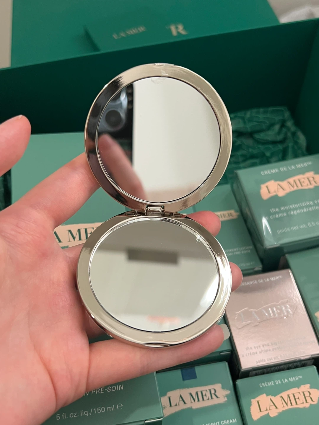 New La Mer Compact Pocket Mirror - photo 2