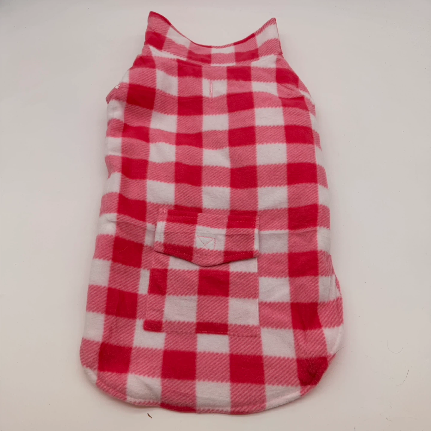 XL Pink Plaid Reversible Dog Winter Coat – Waterproof(brand new) - photo 2