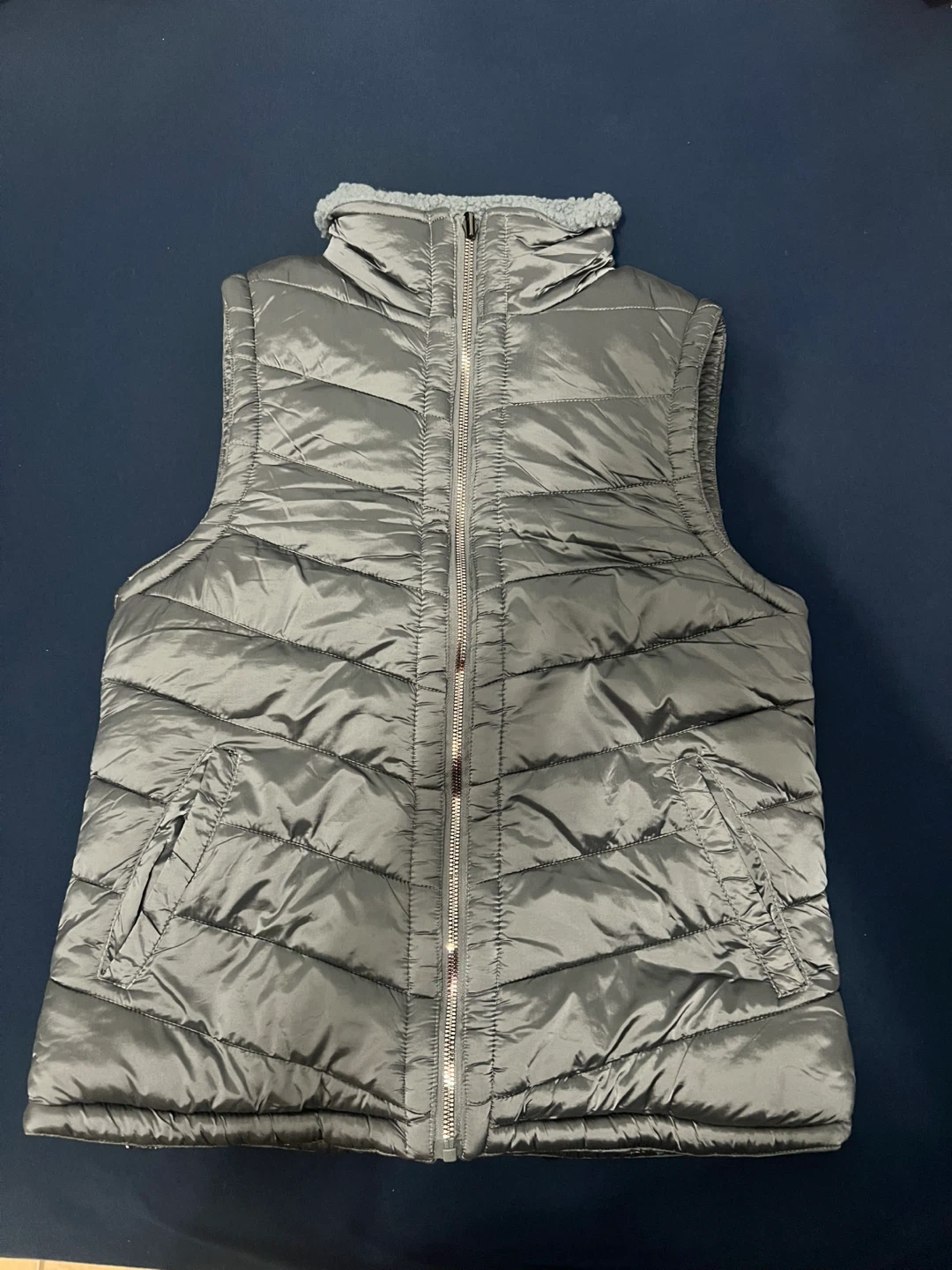 Puffer Vest - Gray