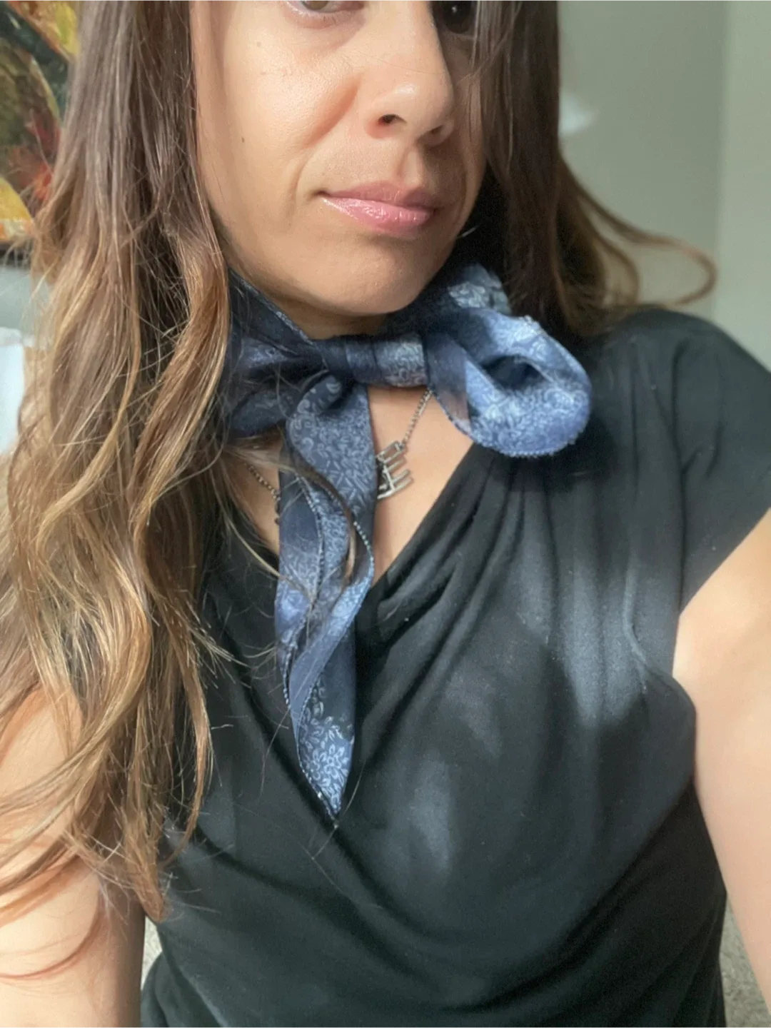 Variety of colourful fall scarves image indicator(5)