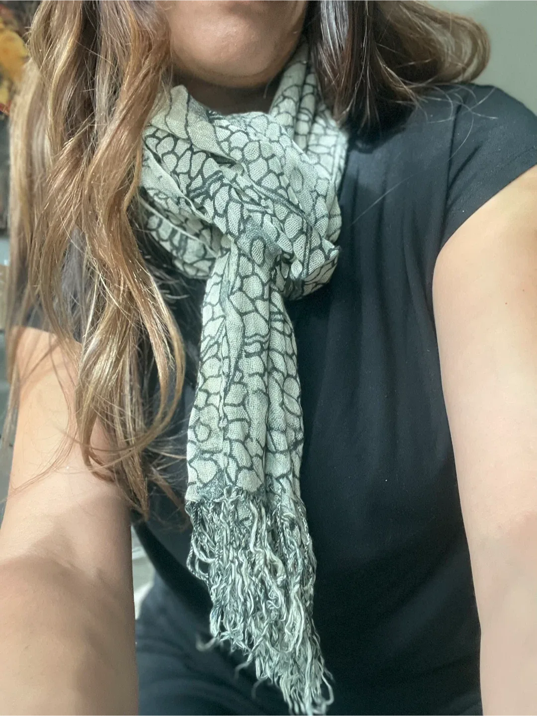 Variety of colourful fall scarves image indicator(3)