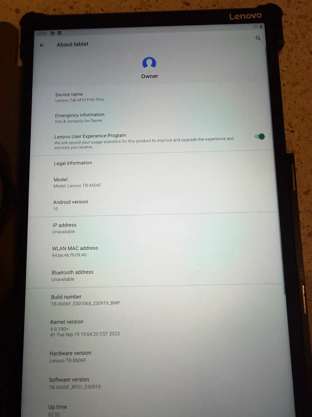 Lenovo Tab M10 FHD Plus Tablet image indicator(3)