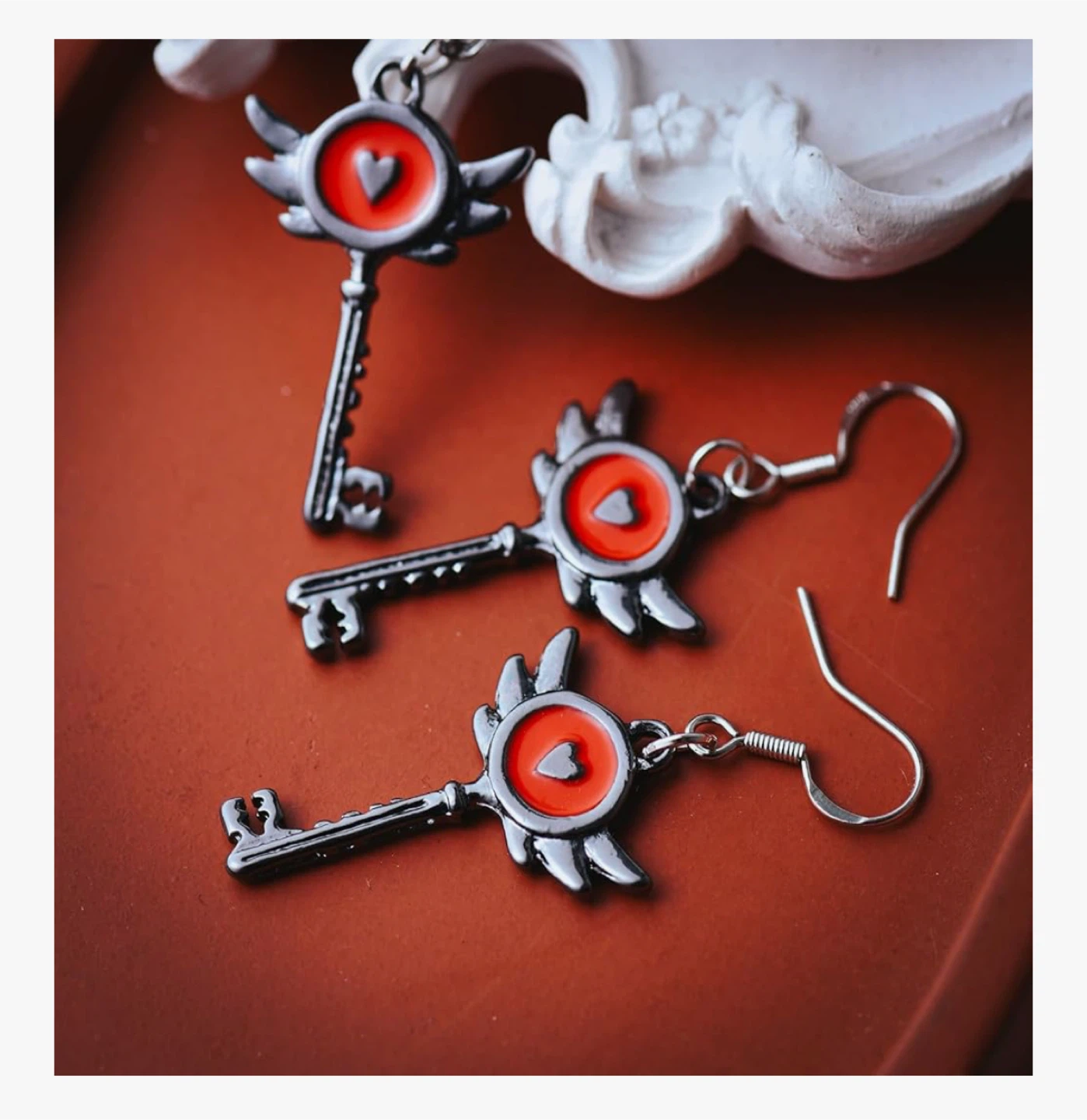 Cardcaptor Sakura Key Earrings