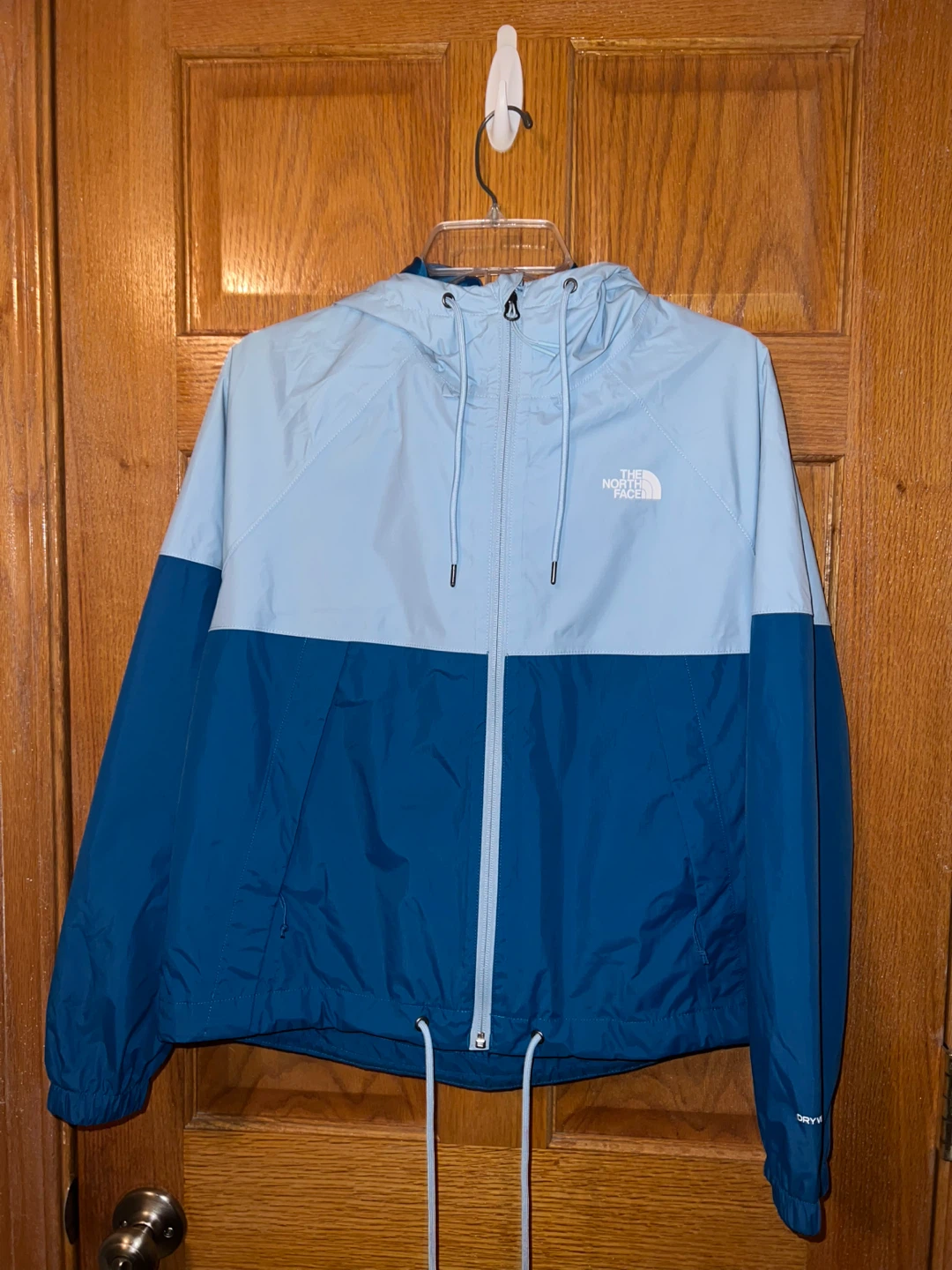 Women’s North Face Blue Windbreaker - Size S