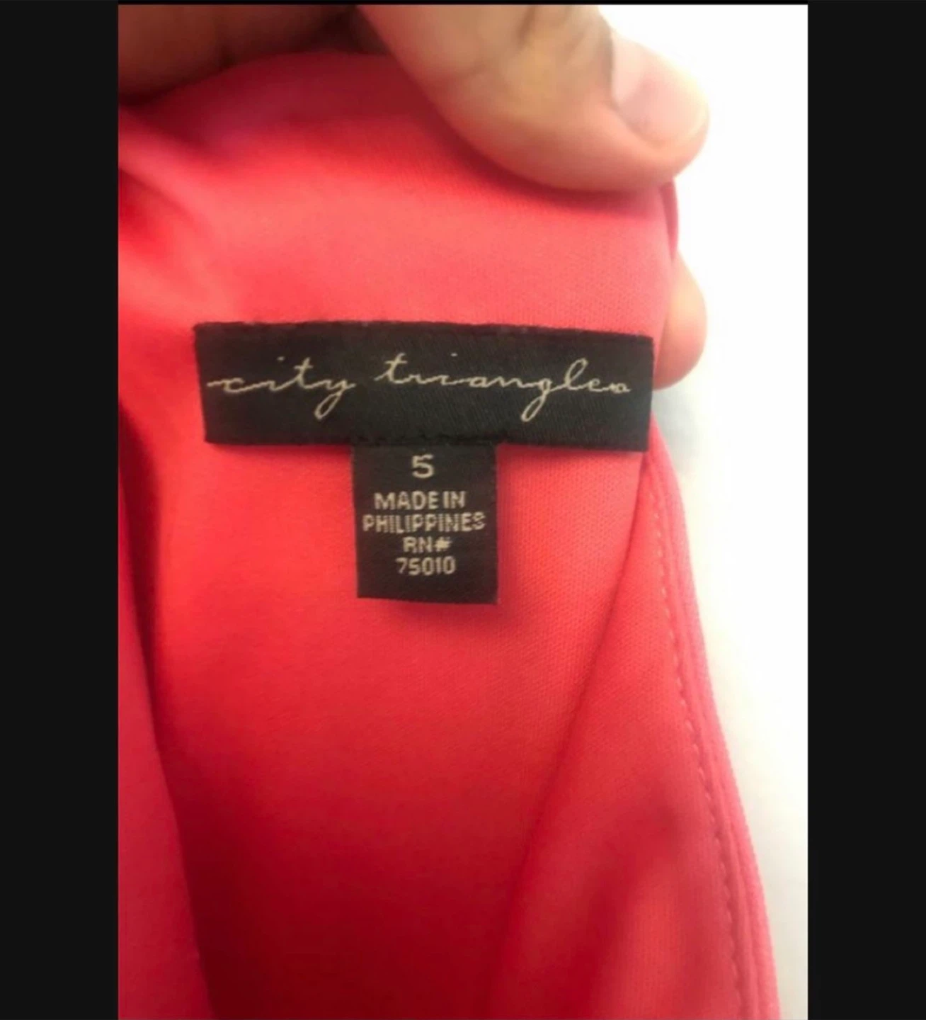 City Triangles Coral Dress - Size 5 - photo 4