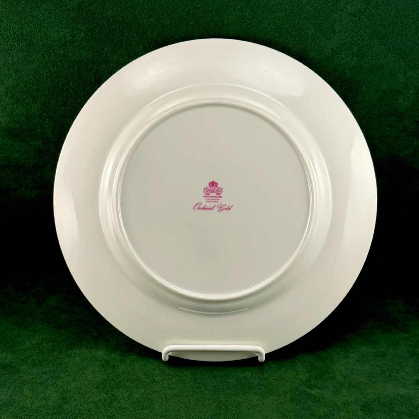 Aynsley Orchard Gold 10” dinner plate image indicator(3)