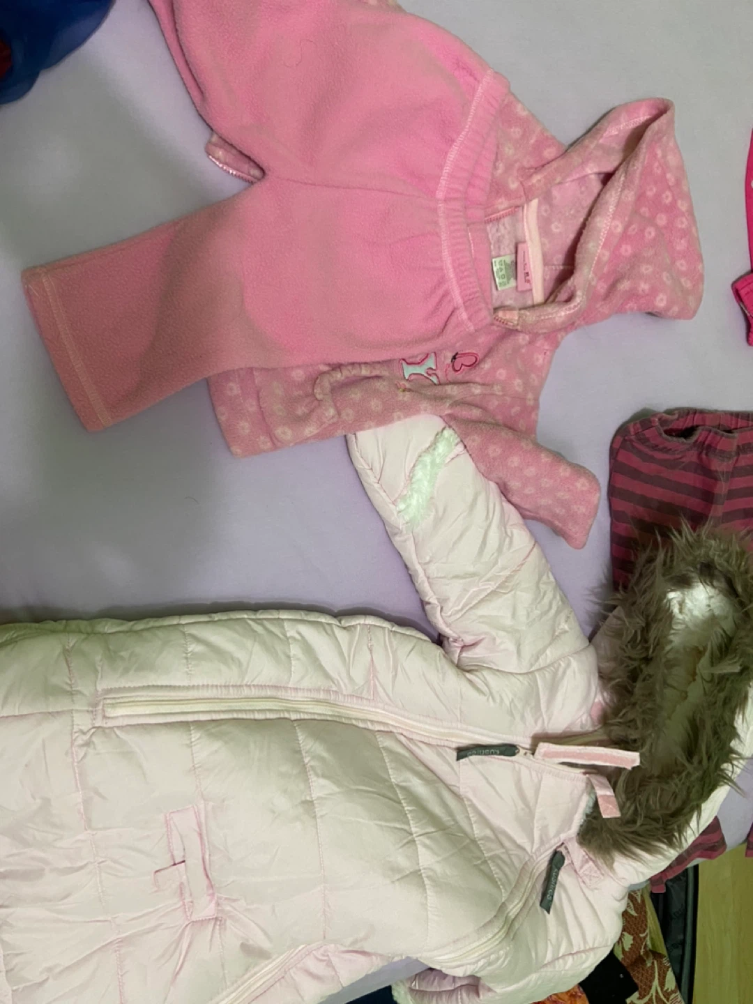 Baby Girl Pink Outfit Set & Snowsuit