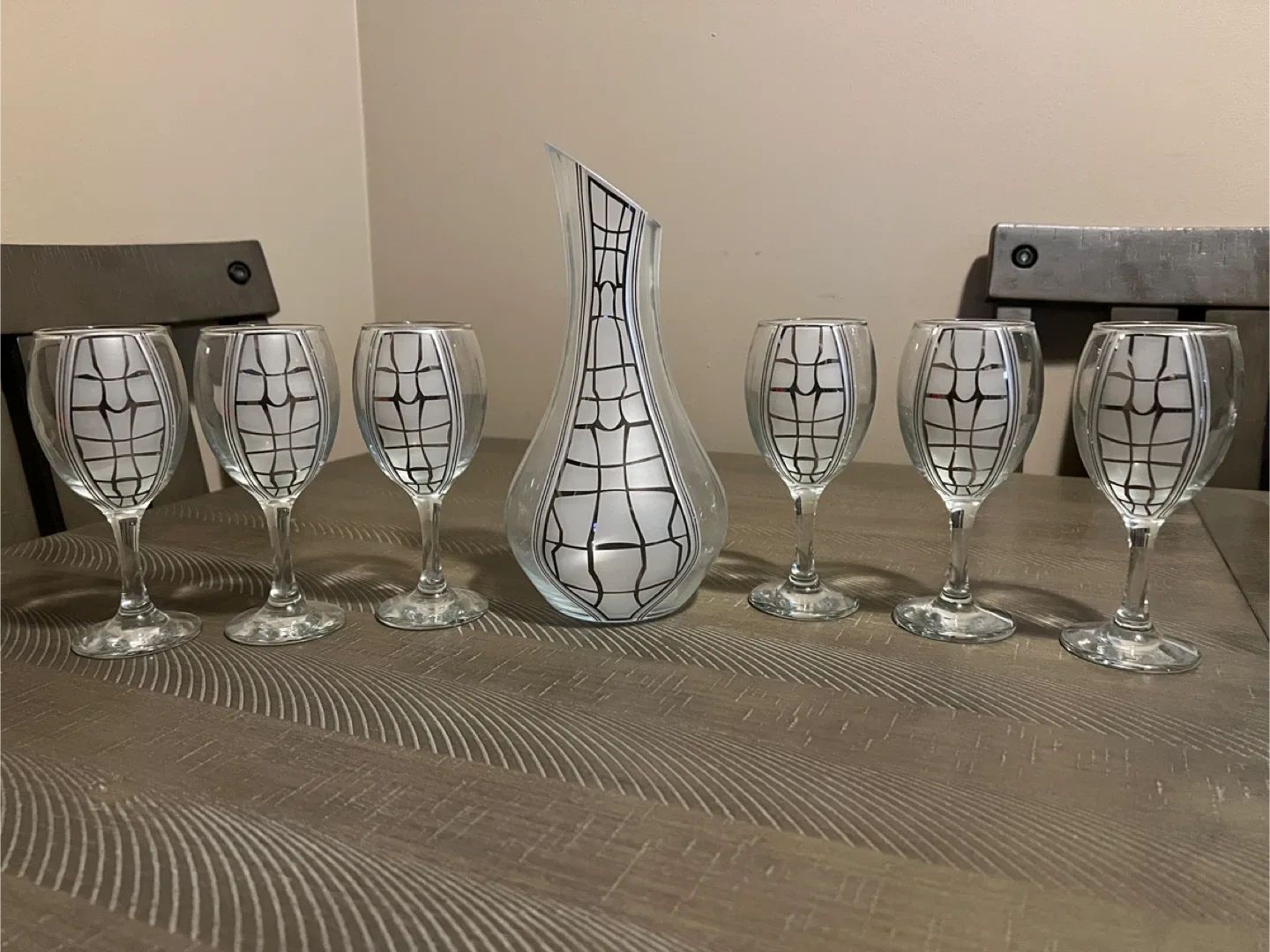 Turhan Glass Collection Wine Glasses & Carafe image indicator(2)