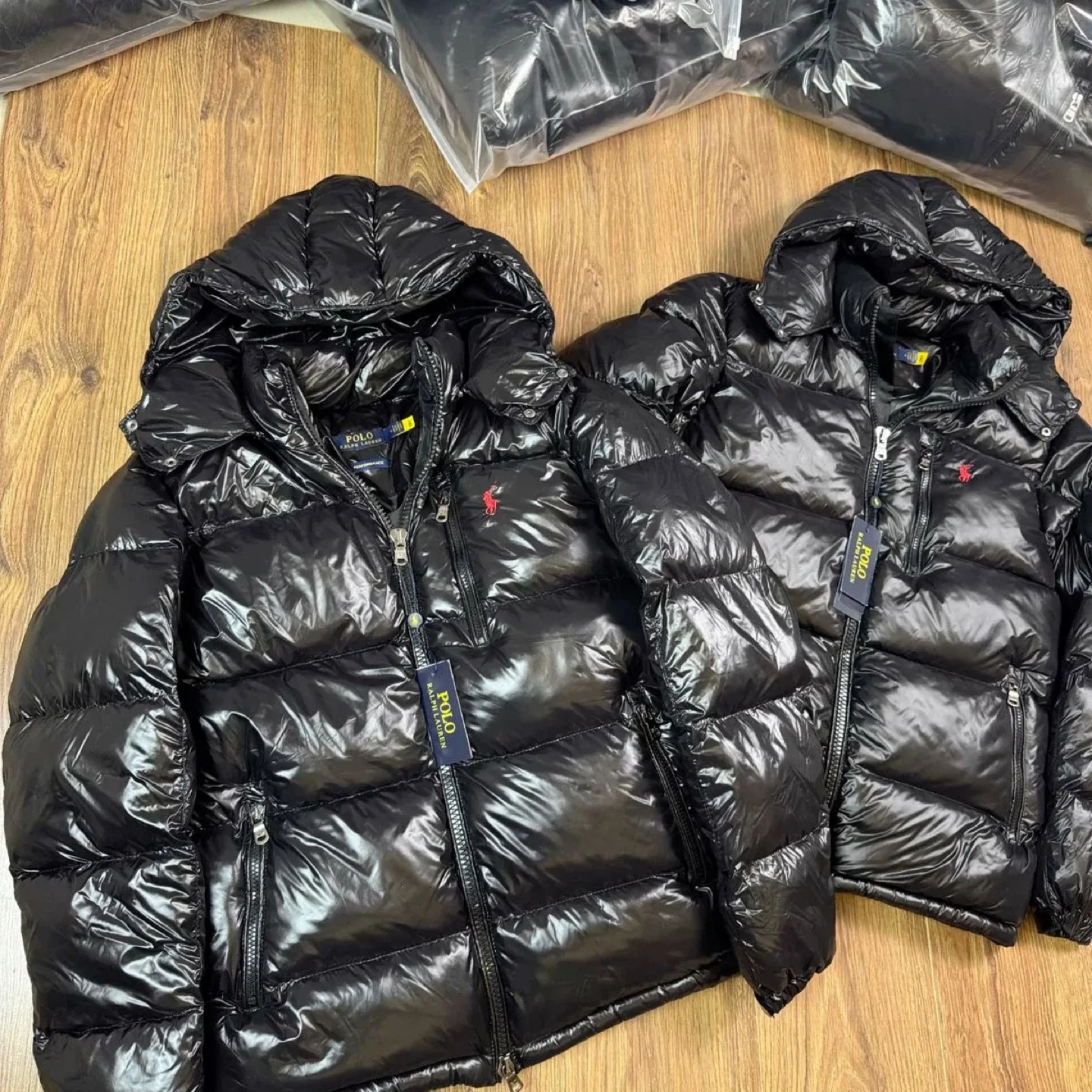 Polo Ralph Lauren Black Puffer Jacket thumbnail