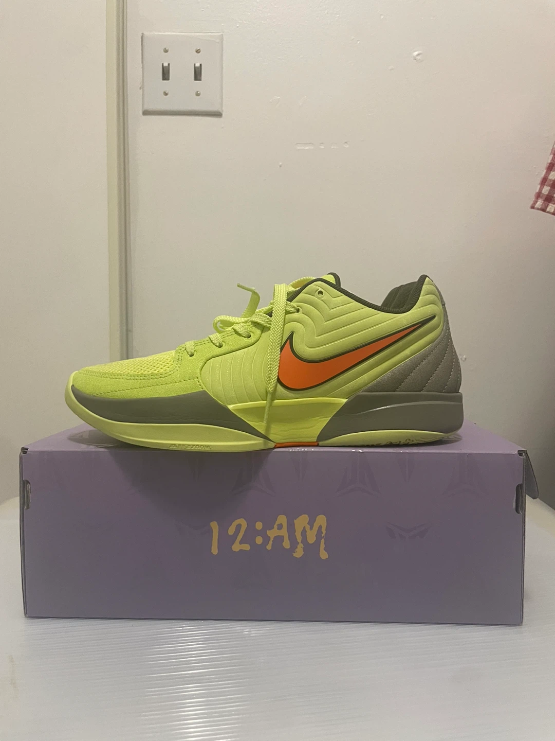 Nike “JA 2” Lemon Twist/Orange Basketball Shoe