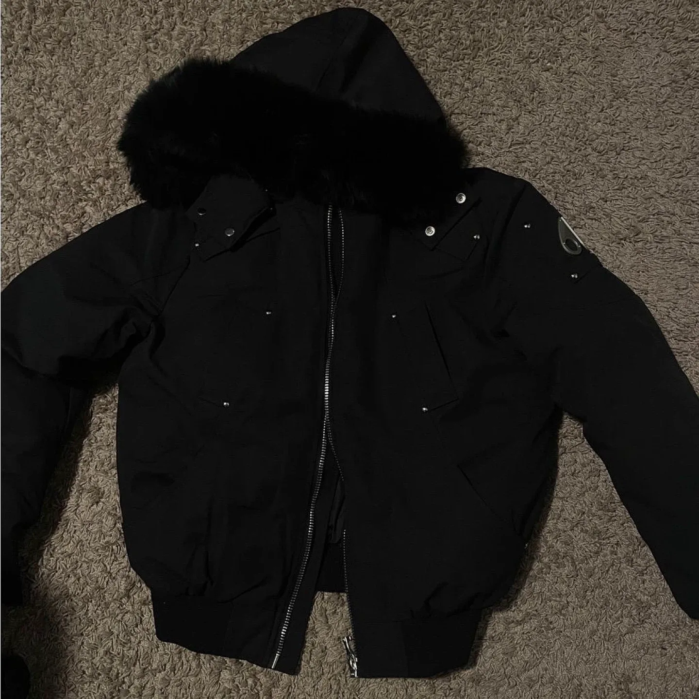 Moose Knuckles Bomber Jacket - more colorways available thumbnail
