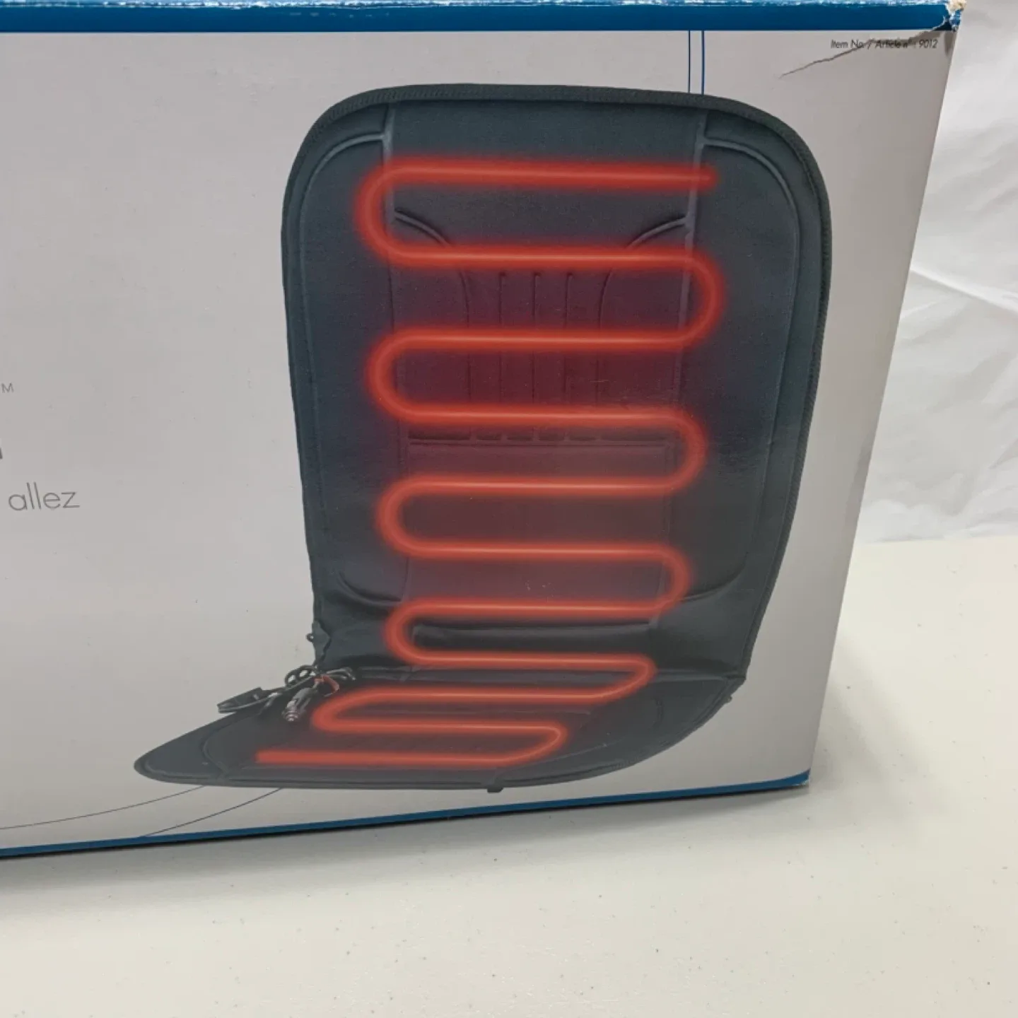HealthMate 12V Heated Seat Cushion - Like New! image indicator(2)