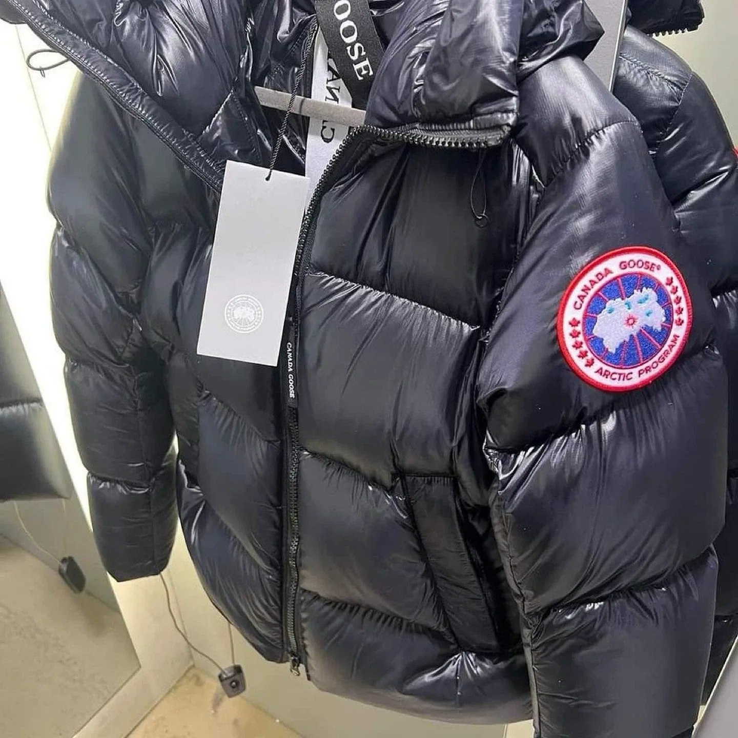 Canada Goose Black Puffer Jacket thumbnail