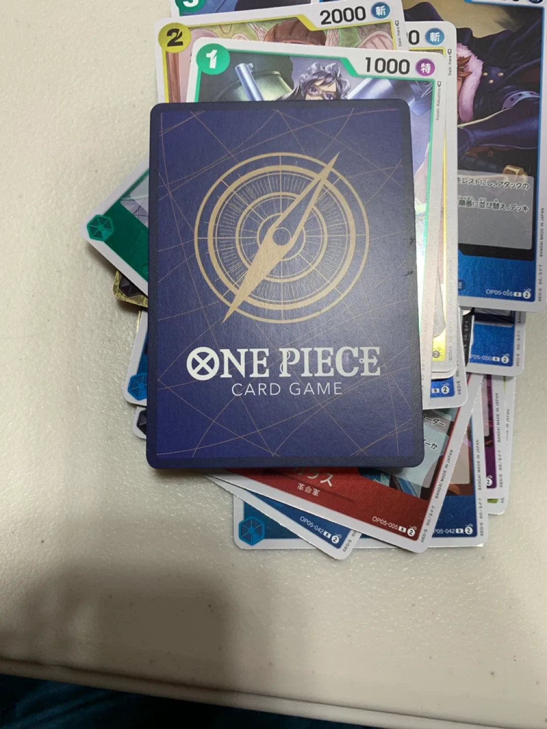 One Piece Trading Cards Lot image indicator(10)