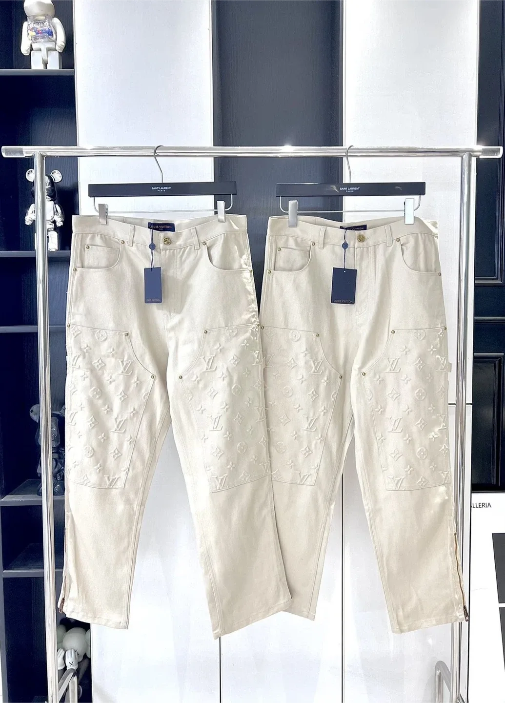 Louis Vuitton Monogram Carpenter Denim Pants thumbnail