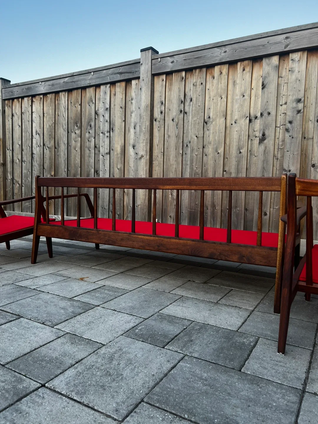 Mcm Danish Teak Sofa and 2 Chairs image indicator(6)