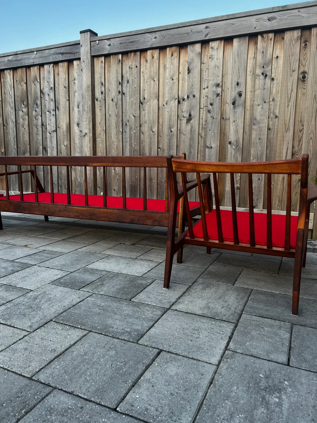 Mcm Danish Teak Sofa and 2 Chairs image indicator(7)