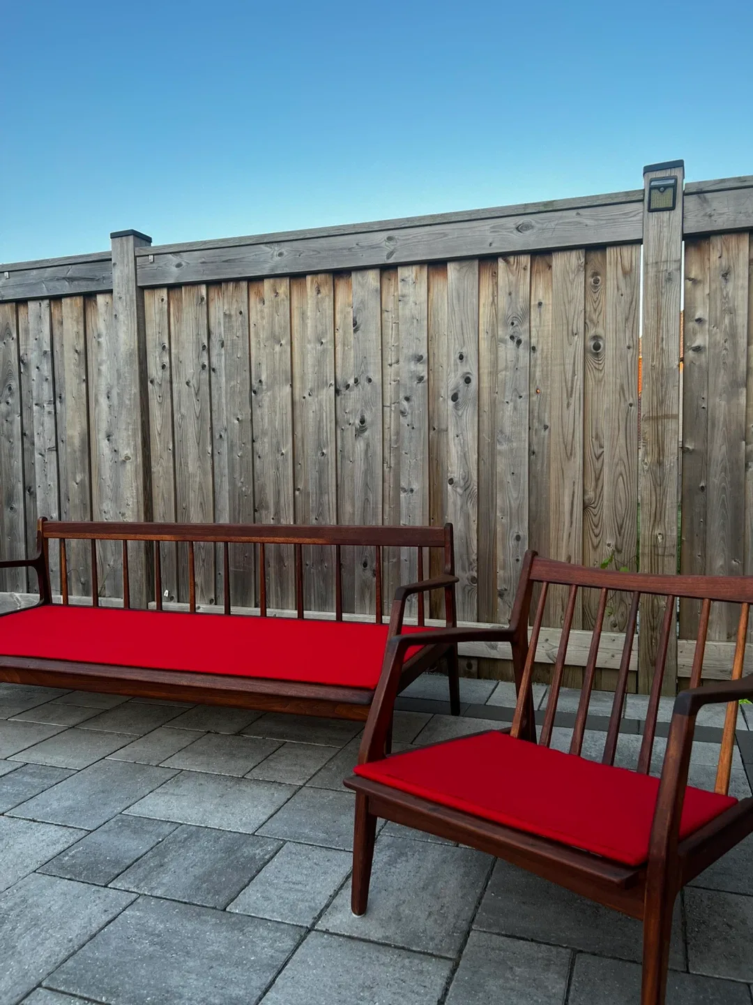 Mcm Danish Teak Sofa and 2 Chairs image indicator(9)