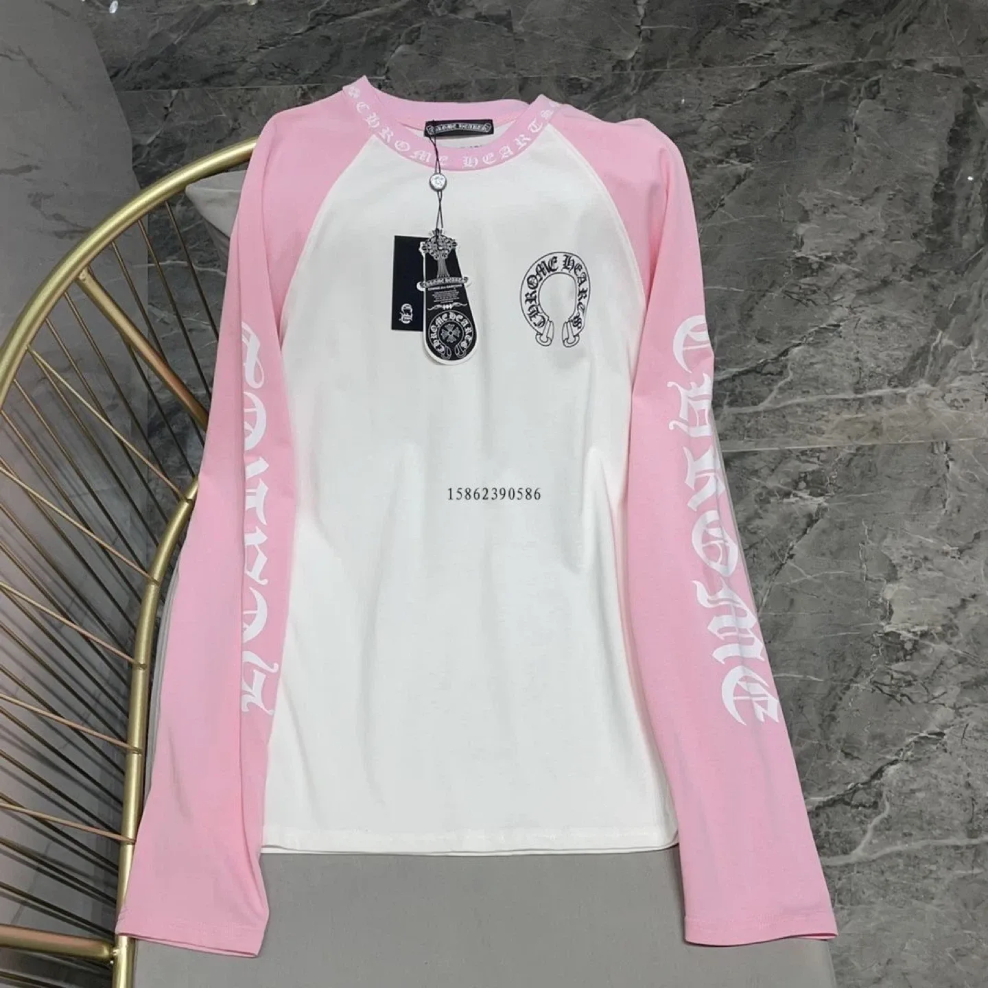 Chrome Hearts Raglan Long Sleeve Shirt thumbnail