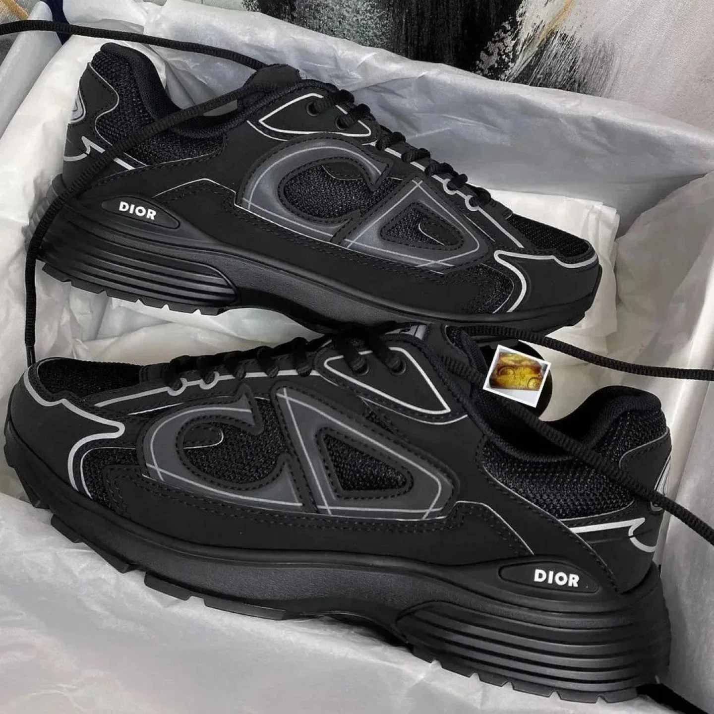 Dior Black Sneakers image indicator(2)