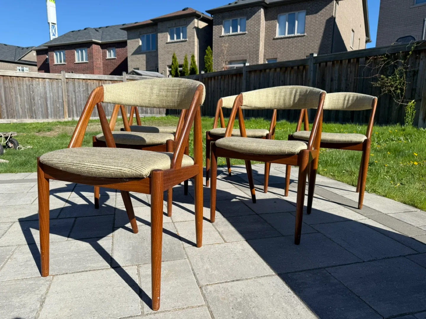 Mcm Danish Teak Chairs 6 available image indicator(2)