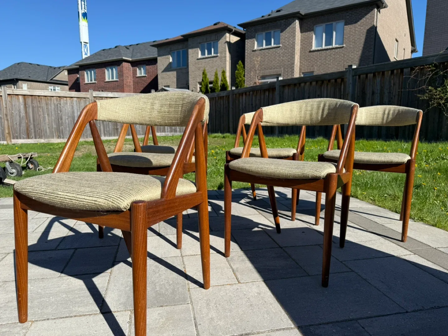 Mcm Danish Teak Chairs 6 available image indicator(4)