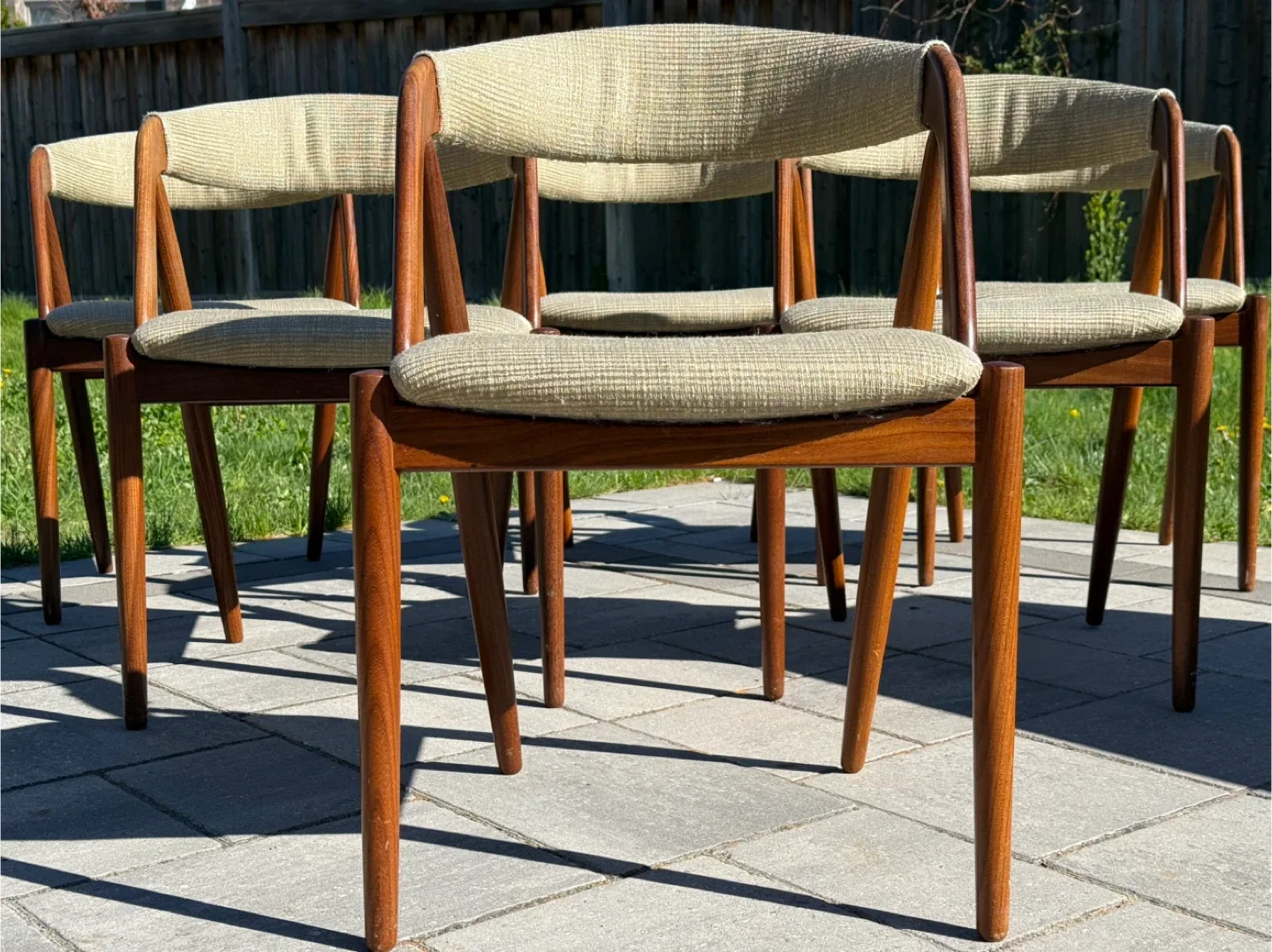Mcm Danish Teak Chairs 6 available image indicator(5)
