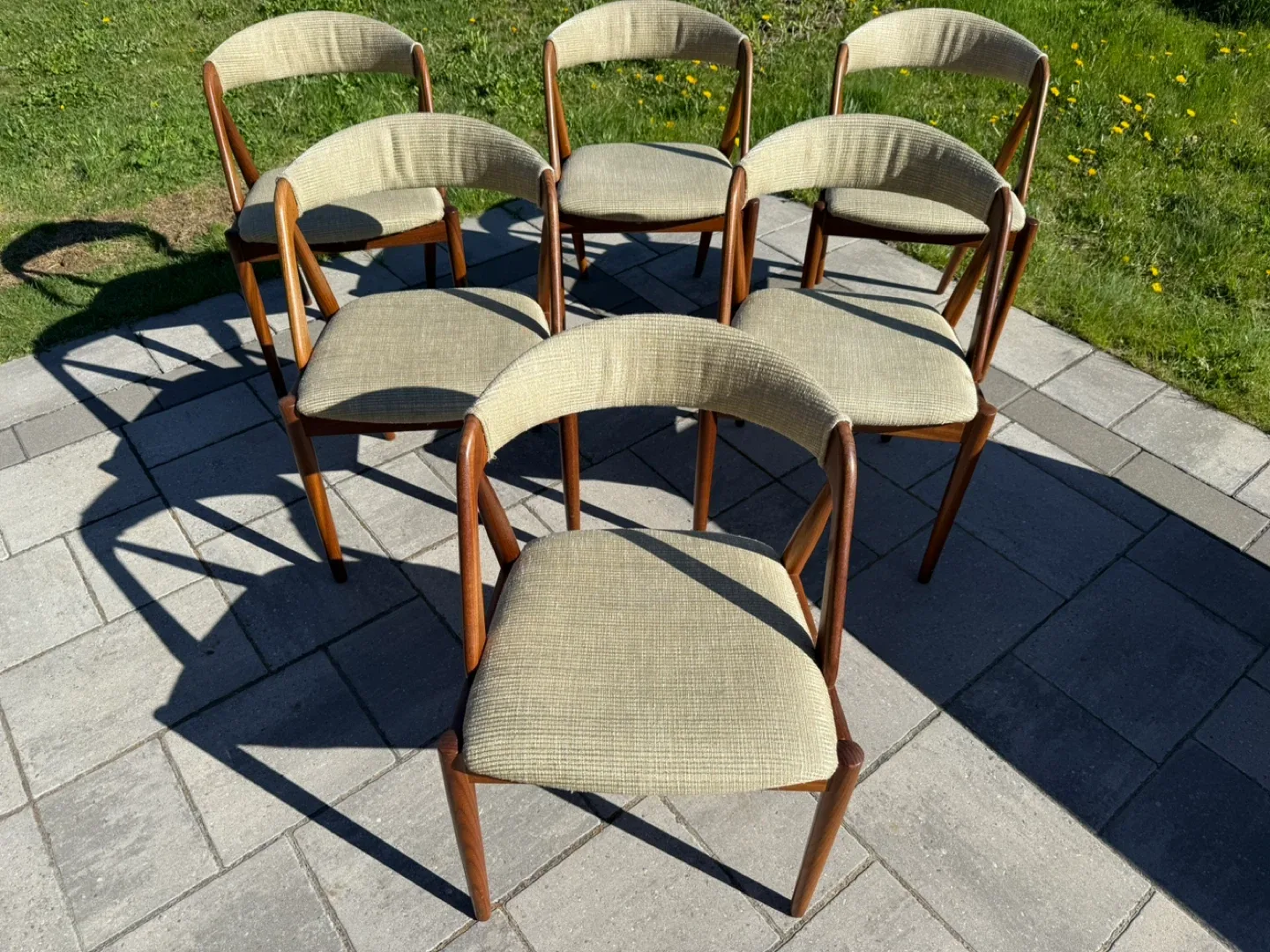 Mcm Danish Teak Chairs 6 available image indicator(6)