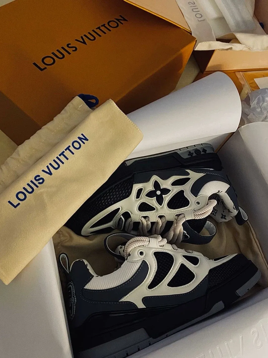 Louis Vuitton Trainer with Box thumbnail