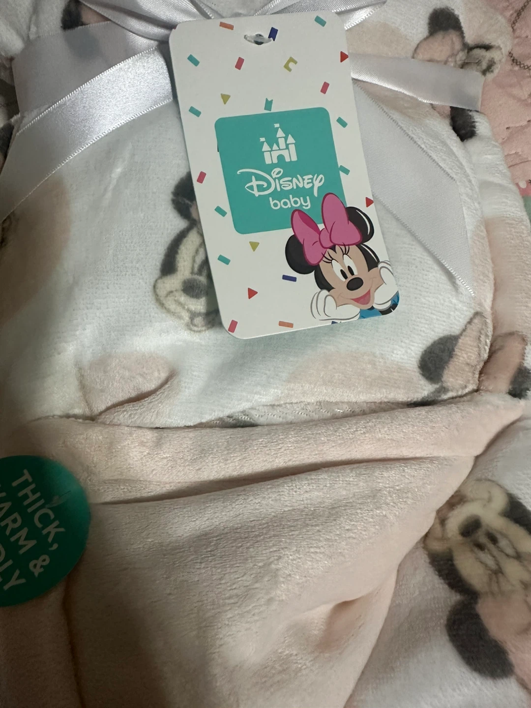 Disney Baby Minnie Mouse Blanket - New - photo 2