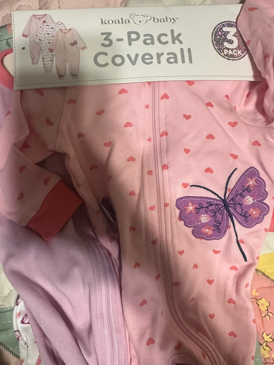 Koala Baby 3-Pack Coverall - Size 3M - photo 3