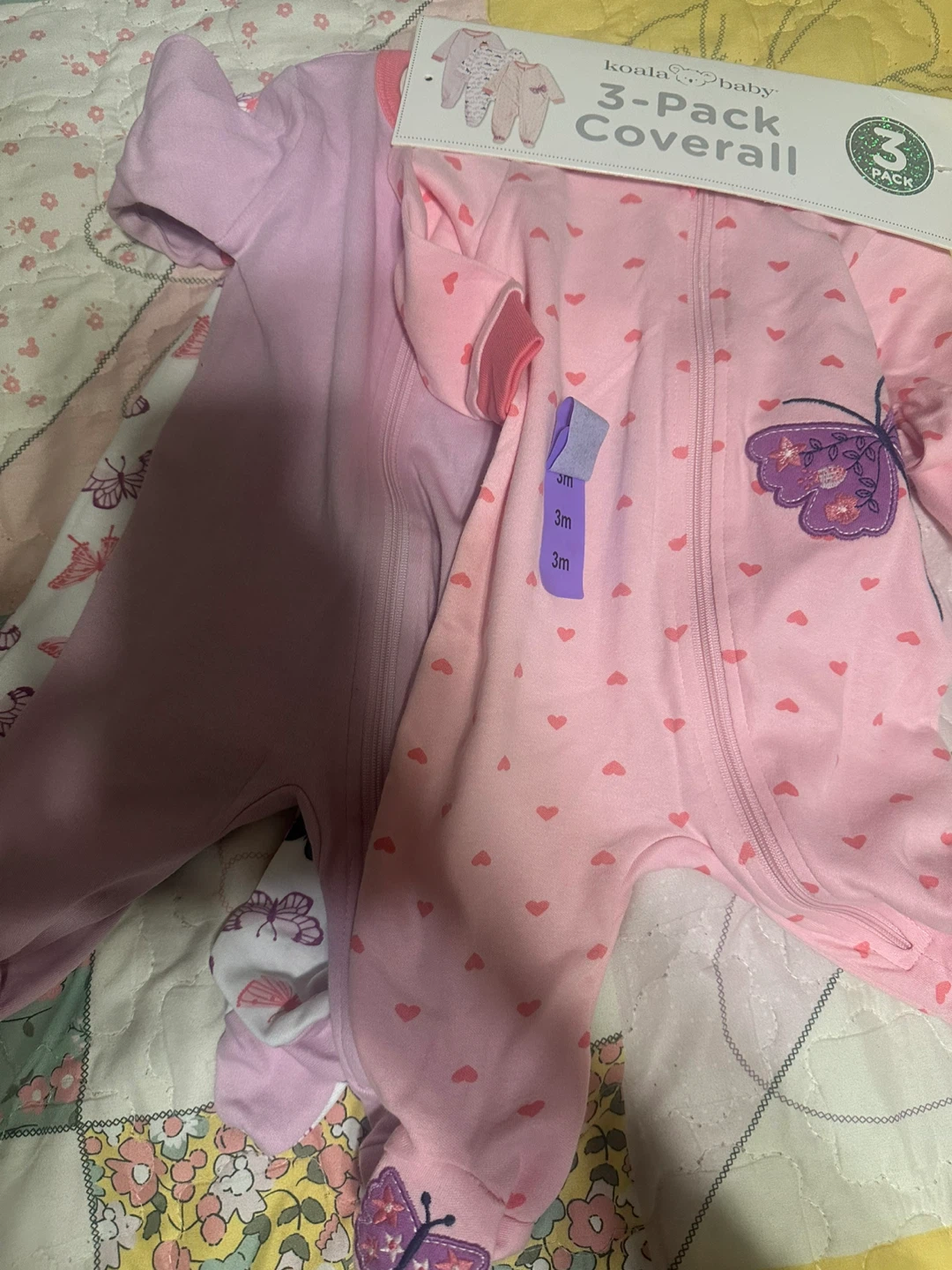 Koala Baby 3-Pack Coverall - Size 3M - photo 2