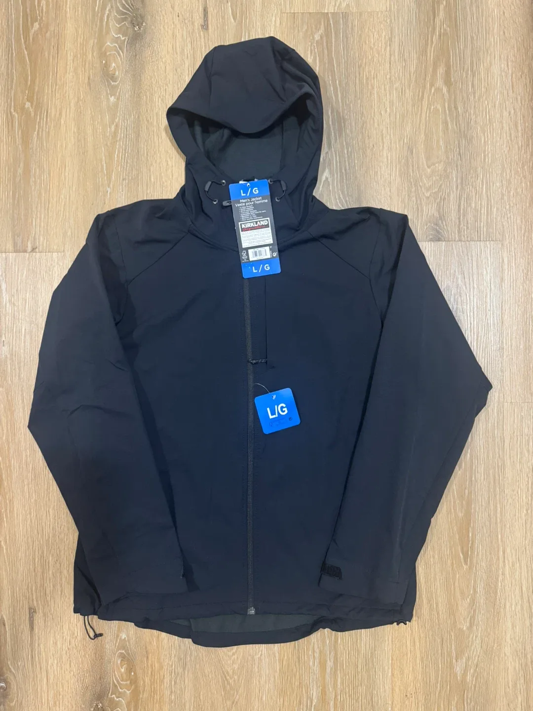 Kirkland Signature Mens Black Jacket Size Large thumbnail