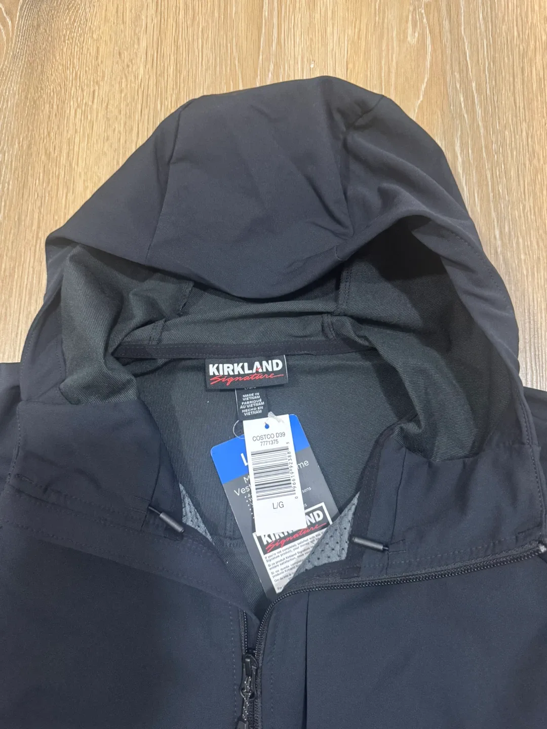 Kirkland Signature Mens Black Jacket Size Large image indicator(2)
