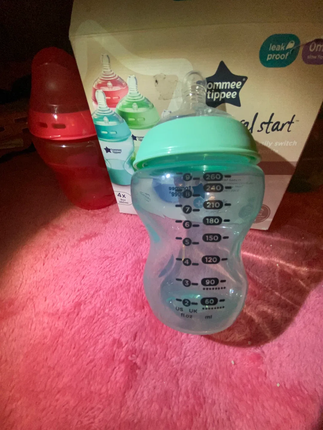 Tommee Tippee Natural Start Baby Bottles, 4x 260ml image indicator(3)