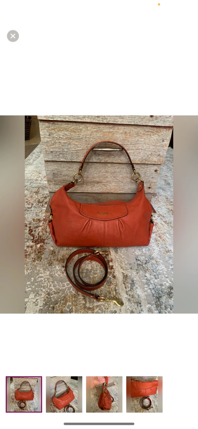 Coach Leather Shoulder Bag - photo 2