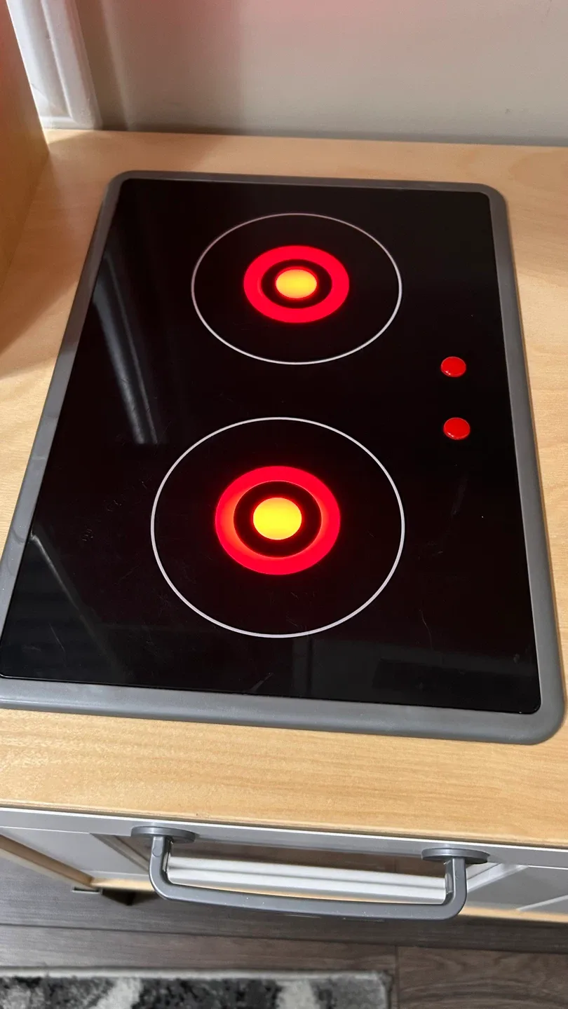 IKEA Duktig Play Kitchen With Dishes and Food image indicator(3)