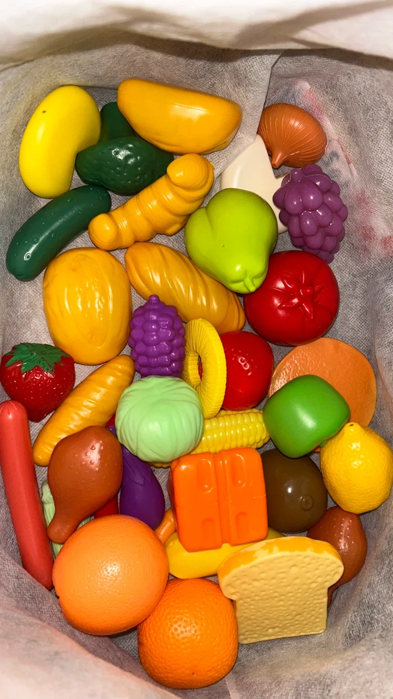 IKEA Duktig Play Kitchen With Dishes and Food image indicator(8)