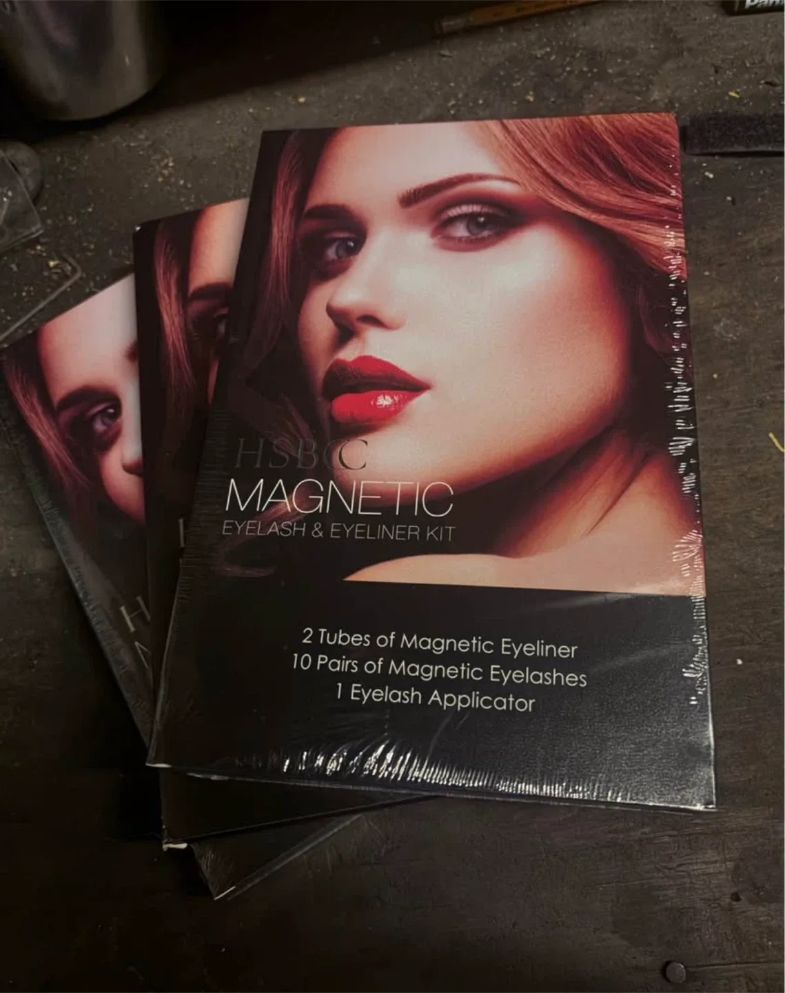 HSBCC Magnetic Eyelash & Eyeliner Kit, New thumbnail