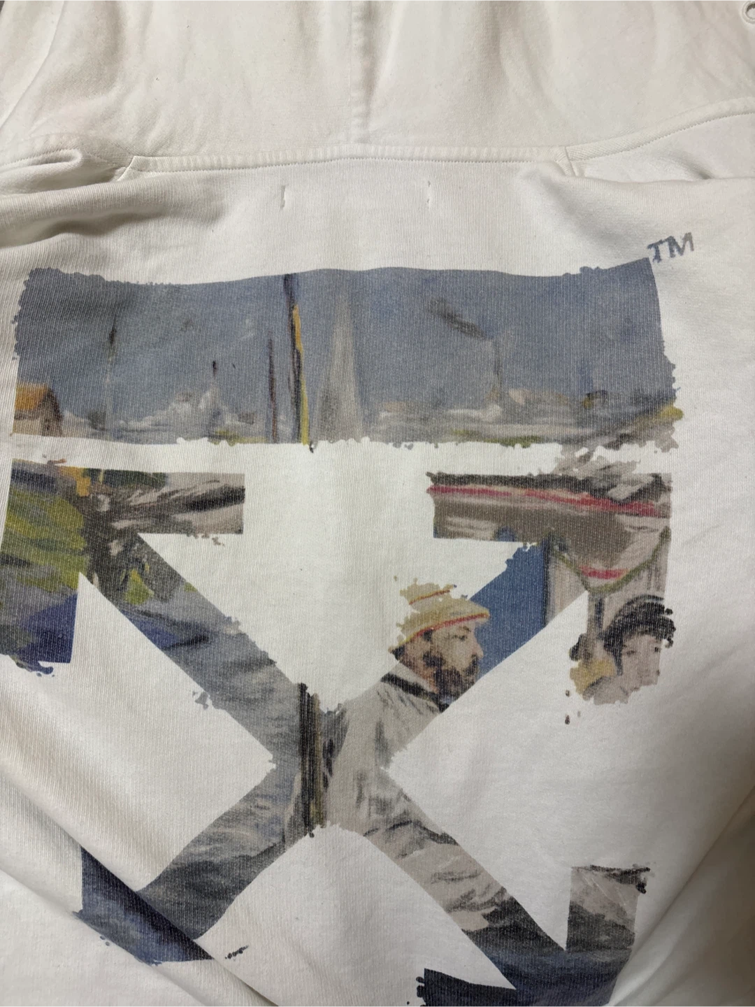 Off-White White Hoodie - photo 4