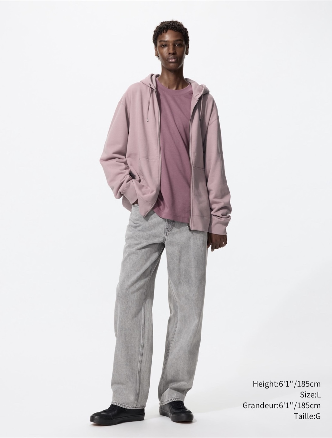 Uniqlo Full-Zip Hoodie, Size M - photo 2