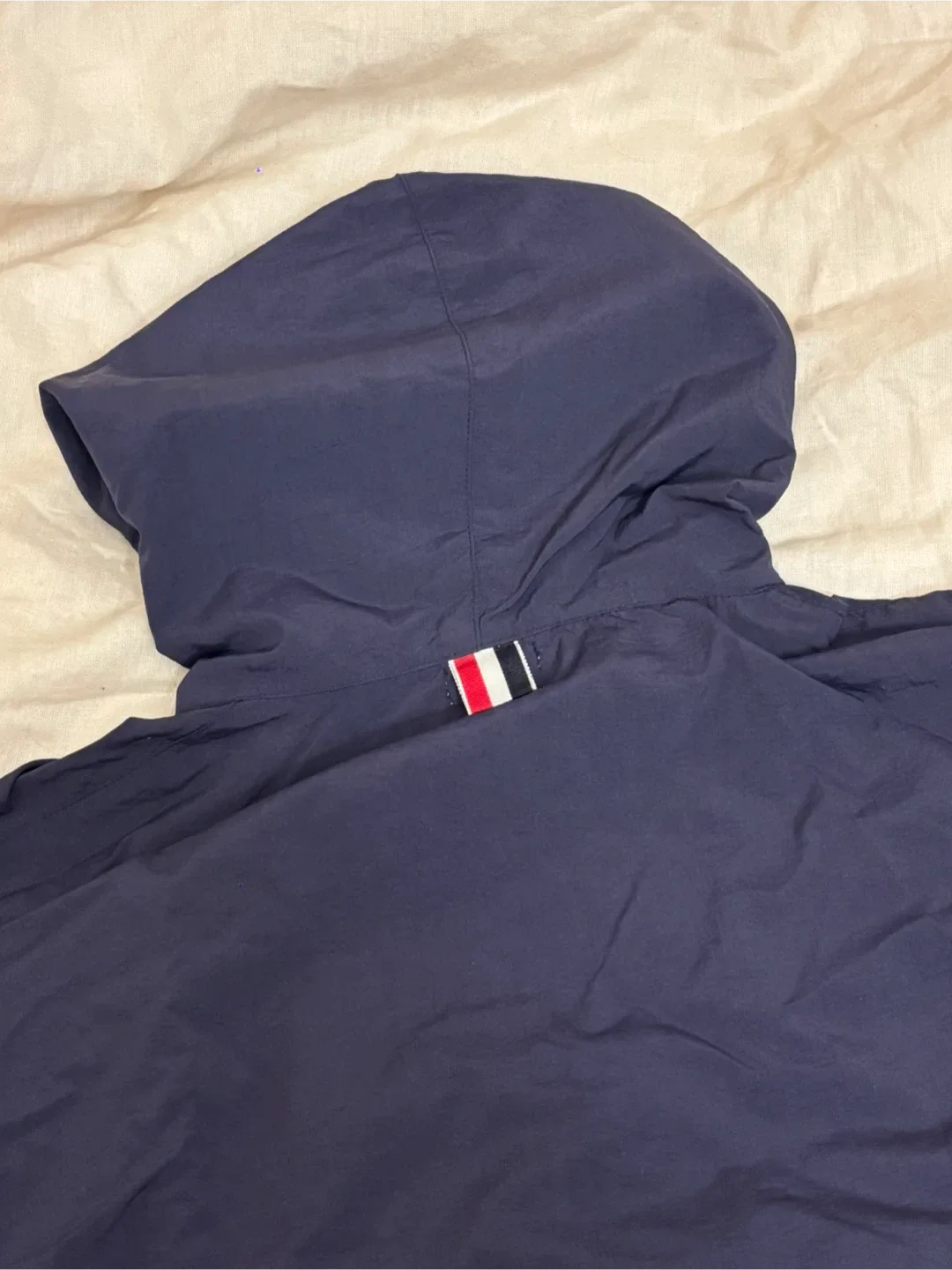 Brandy Melville Navy Blue Anorak Jacket image indicator(4)