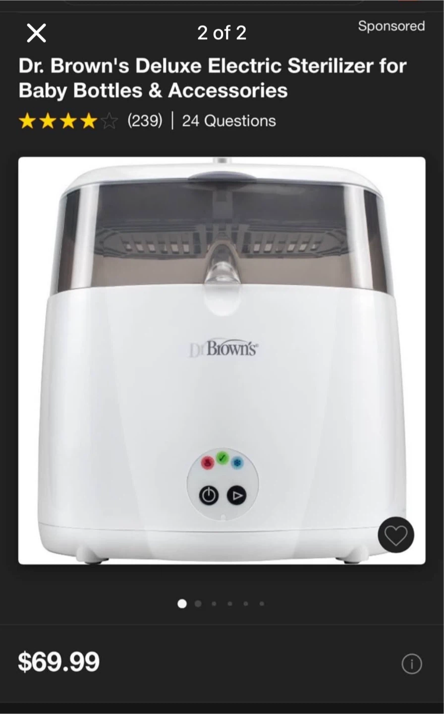 Dr. Brown's Deluxe Electric Sterilizer - photo 2