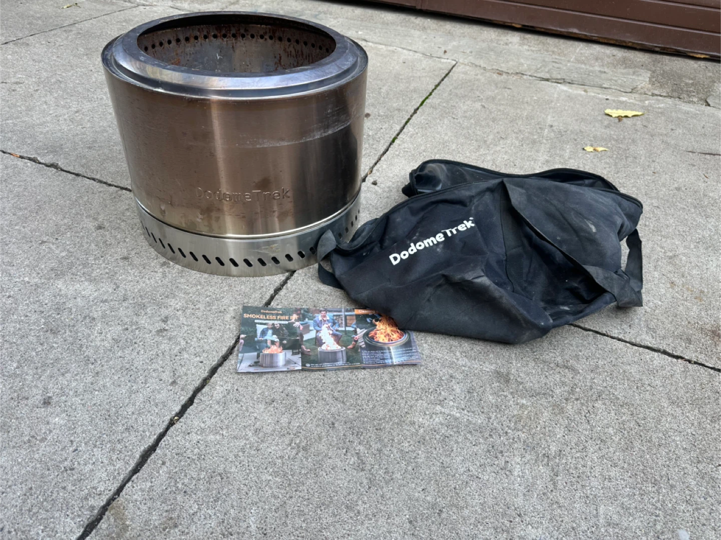 Dodome Trek Smokeless Fire Pit