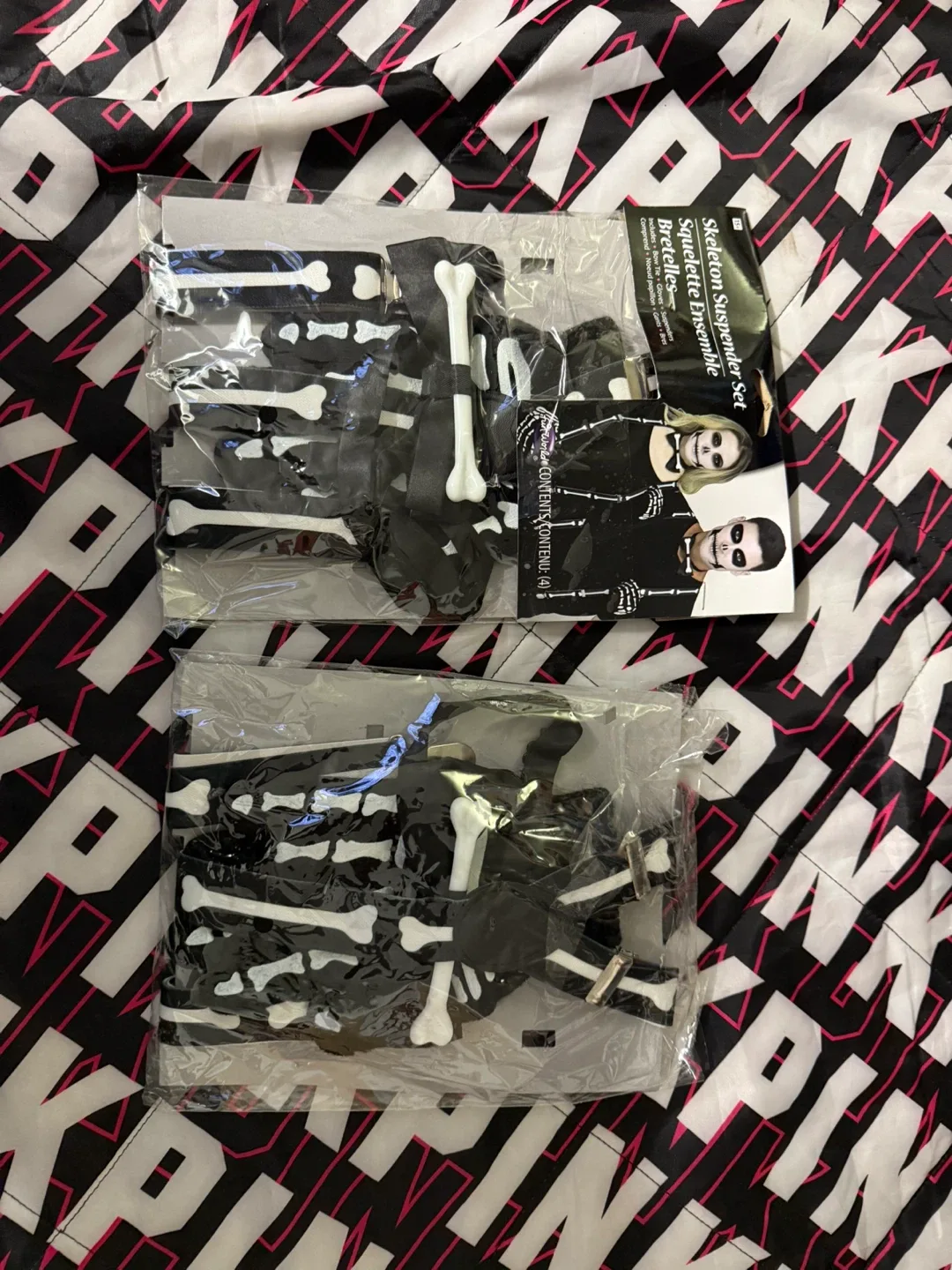 Halloween Costume Sunglasses, Mask, Wig, & Suspenders thumbnail