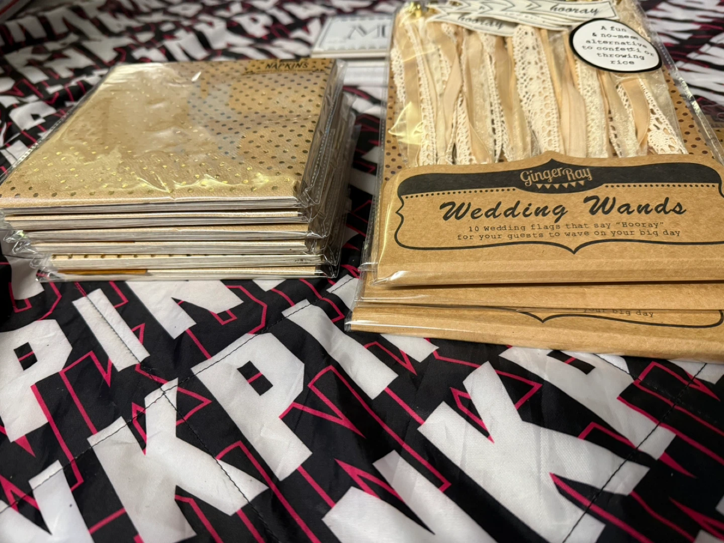 Ginger Ray Wedding Wands & Napkins - photo 4