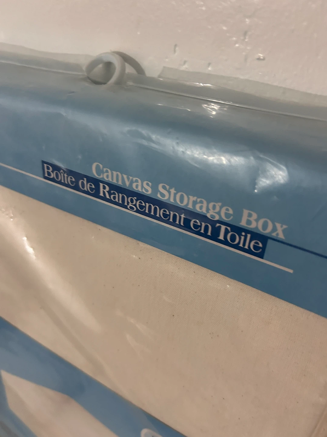 Canvas Storage Box 12"x15 1/2"x5" New in Package - photo 5