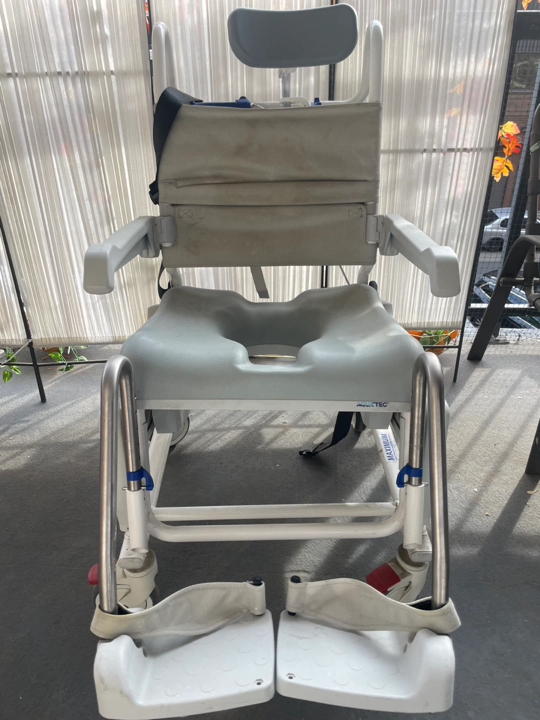 Invacare Aquatec Ocean Ergo Shower Commode Chair
